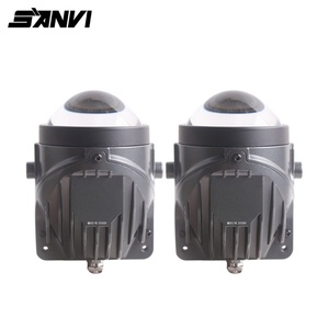 SANVI AI F09 3 Inch 3000-6000k Led Headlight Lens Fog <b>Light</b> <b>Projector</b> With Bluetooth App - Product Image 6