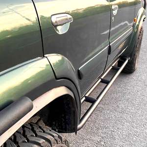 Estribos Universales para <span class=keywords><strong>Patrol</strong></span> Y61, Acero al Manganeso Negro Cortado con Láser CNC, Montaje con Pernos, Garantía de 6 Meses - Product Image 6