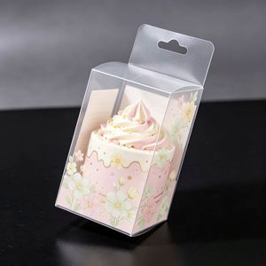 Ocean Theme Transparent <b>Plastic</b> Gift <b>Box</b> with Shell Starfish Pearl Design for Jewelry Toy Dessert <b>Display</b> - Product Image 3