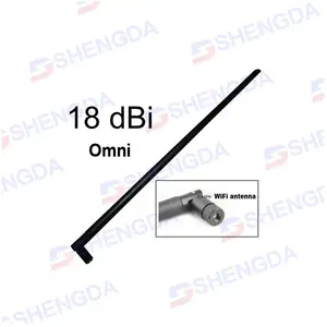 Antenna wifi interna da 2km sma, antenna ricevitore wifi ad alto db 18db