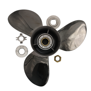 Hélice de <span class=keywords><strong>bateau</strong></span> hors-bord en acier inoxydable pour <span class=keywords><strong>moteur</strong></span> <span class=keywords><strong>Mercury</strong></span> 250-300 <span class=keywords><strong>CV</strong></span> de Isure Marine Haute qualité - Product Image 1