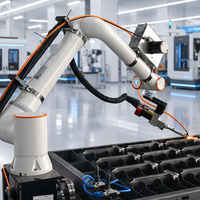 Robot de soudage laser automatique 3000W, bras 6 axes, Cobot FR5 FR10, machine de soudage laser à fibre, robot collaboratif