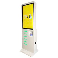 Distributeur automatique de recharge rapide pour téléphones mobiles et smartphones, borne de recharge pour téléphones portables, casier
