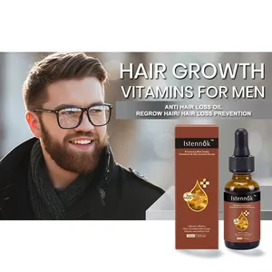 ISK Stimulate Renewed Hair growth No harsh chemicals Purify Hydrate Scalp Hair Growth Oil for Men