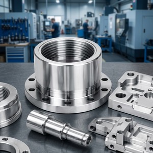 Service de fraisage CNC de précision sur mesure pour pièces en acier inoxydable, laiton, aluminium, pièces de course automobile, servomoteurs et composants de technologie d'impression - Product Image 3