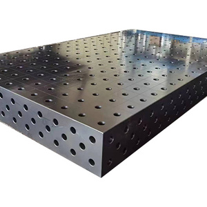 Plataforma 3D de <span class=keywords><strong>hierro</strong></span> <span class=keywords><strong>fundido</strong></span> flexible multifunción personalizable Mesa de soldadura de nueva condición con diseño de plantilla 3D - Product Image 2
