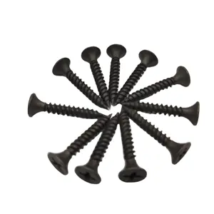 Black drywall screw nails gypsum board screw