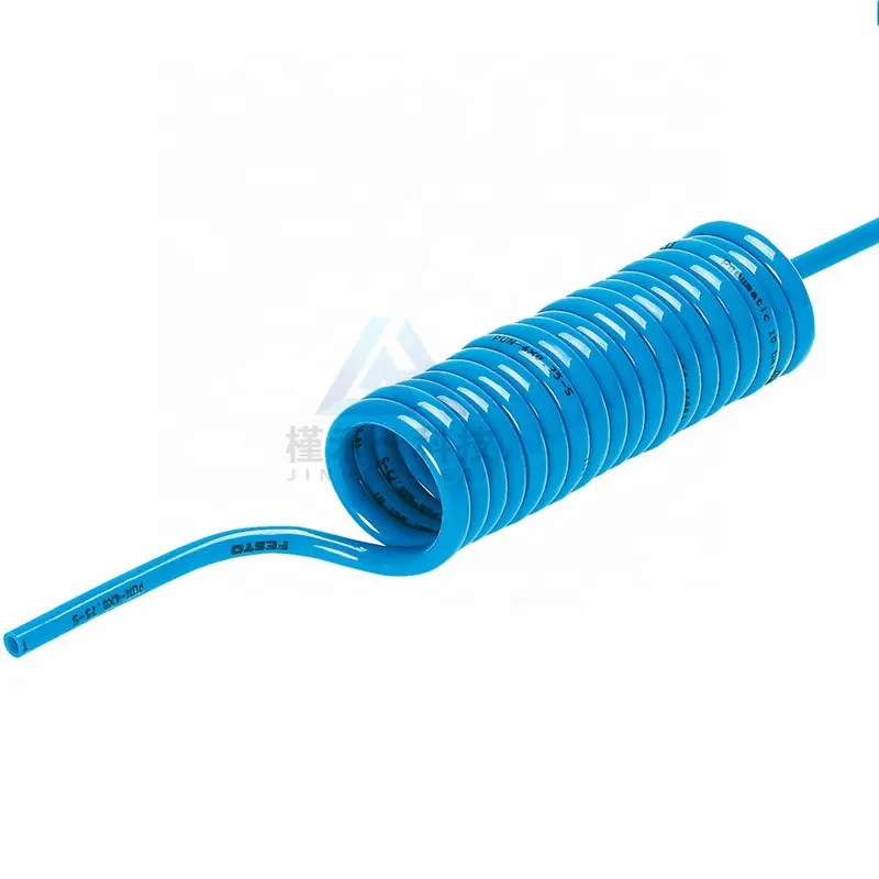 Tüpler, bağlantı parçaları, fişler ve kablolar pnömatik bağlantı teknolojisi pnömatik boru Spiral boru PUN-S-DUO PUN-8X1,25-S-6-BL