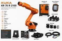Robot industriel lourd à 6 axes KUKA KR 70 R 2100 pour la manutention des matériaux et la soudure