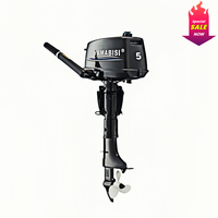 Qualité industrielle Yamaha Enduro 5 Hp Moteur hors-bord Nouvel état Essence Carburant pour bateau en caoutchouc