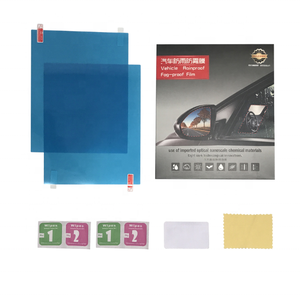 Pellicola impermeabile antiappannamento antipioggia per finestrini laterali auto trasparenti pellicole a specchio con caratteristiche antipioggia adesivo per auto - Product Image 1