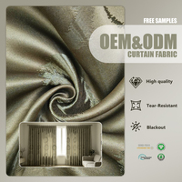 Tissu Jacquard Personnalisé Teint en Fil, Durable, Anti-boulochage, en Polyester de Poids Moyen 278 GSM, Grande Remise Kunhui, Textile de Maison Décoratif