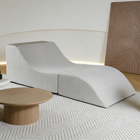 Oreiller de repos pliable en 2 parties pour lit, en mousse polyéther haute densité, avec housse en tissu de lin lavable à fermeture éclair, vente en gros OEM