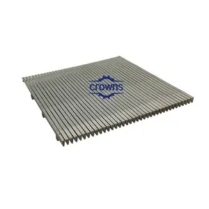 Stainless Steel 100 Microns Wedge Wire Mesh Screen for Water Filtration Applications