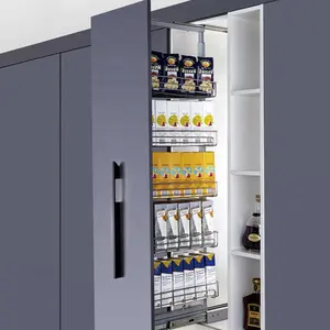 Küchen zubehör Hohe Aufbewahrung Küchen schrank Pantry Organizer