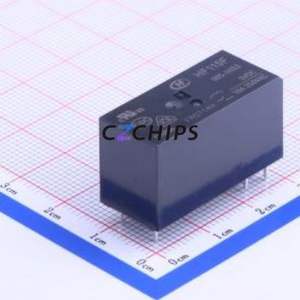 HF115F/005-1HS3 Power Relay DIP,12.7x29mm Relay 5V 1 Normally Open: 1A (SPST-Normally Open)::: 6 16A-250VAC - Product Image 1