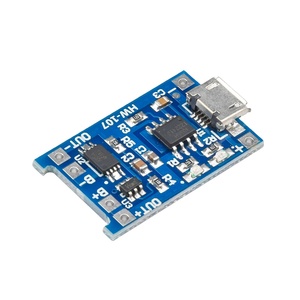 10 Piezas de Módulo Cargador de Batería de Litio USB 5V 1A 18650 TC4056A, Reemplazo del <span class=keywords><strong>TP4056</strong></span>, con Protección Automática - Product Image 1