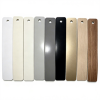 Bande de chant PVC MINGBANG 2mm 50mm aspect bois foncé, bande de chant PVC 0.4-3mm pour accessoires de meubles de cuisine en MDF