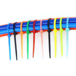 Bridas de nailon autoblocantes de 9x400mm, blancas, negras y de colores, certificadas ROHS, -40~+85, 100 unidades para aplicaciones eléctricas - Product Image 5