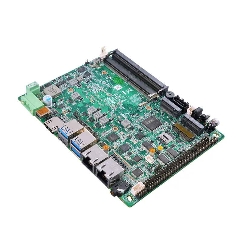 Carte mère i5 12ème I5-1235U 2LAN 3 * affichage Pc carte mère 6COM 7USB 8GPIO PCIE _ x4 5G/WIFI DDR5 carte mère industrielle