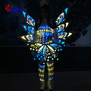 LED Isis luminose luminose ali luminose parco divertimenti LED gonna posteriore cremagliera <span class=keywords><strong>farfalla</strong></span> ala galleggiante <span class=keywords><strong>Costume</strong></span> da parata - Product Image 5