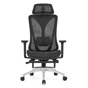 Meilleure vente repose-pieds et ordinateur portable Cegornomic Maratti <span class=keywords><strong>Ergohuman</strong></span> Appui-tête ergonomique en maille Chaise de bureau à domicile - Product Image 2