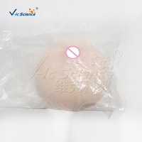 Modelo de Seno Femenino de Silicona con Areola, para Entrenamiento de Masaje de Lactancia, para Consultores de Lactancia, con Certificaciones CE/ISO/ROHS/CNAS