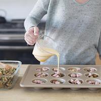 Cangkir Plastik PS/PC Transparan 250ml untuk Kue, Susu, Minyak, Ramah Lingkungan, Aman untuk Freezer, Alat Dapur untuk Memanggang, dengan Skala Pengukur