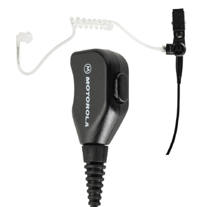 PMLN6530 Kit portable noir à deux fils avec bouton PTT et écouteur pour radios bidirectionnelles Motorola DP1400 CP200D DEP450 XIR P3688 - Product Image 3