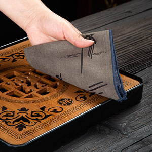 Bambus stampato cotone ad asciugatura rapida uso domestico spessito assorbente stile giapponese canapa strofinacci <span class=keywords><strong>per</strong></span> Matcha - Product Image 4