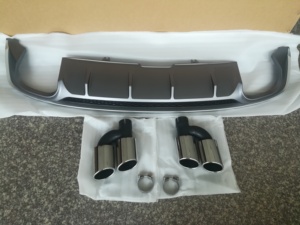 Accessori auto parti automobilistiche labbro paraurti posteriore per Audi <span class=keywords><strong>A5</strong></span> Sline <span class=keywords><strong>2017</strong></span> aggiornamento S5 diffusore - Product Image 5
