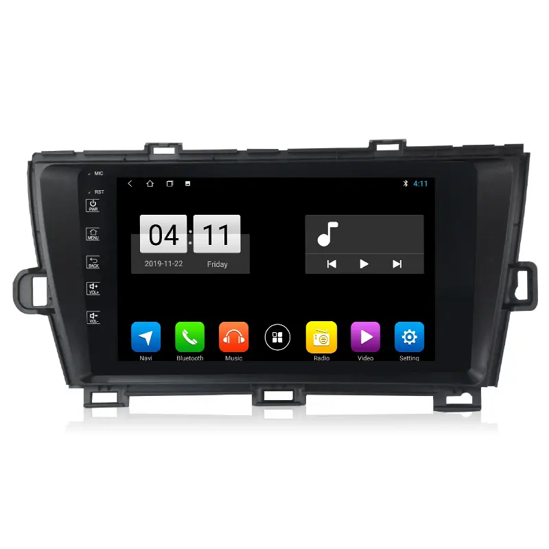Mekede M Android 10.0 IPS DSP Đa Phương Tiện Xe Video DVD Cho Toyota Prius 09-13 Car DVD Player GPS Navigation Đài Phát Thanh Stereo