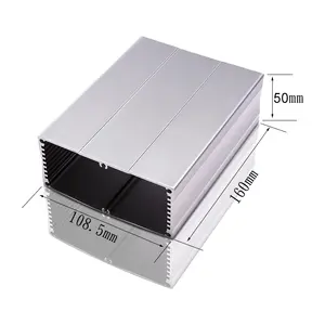 Extruded Aluminum Electronic Control Boxes Customize Aluminum Enclosure Circuit Board Electric Box Case Shell
