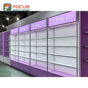 ตู้โชว์วิกผมขนาดใหญ่ หน้ากระจก พร้อมลิ้นชักหลายชั้น สำหรับร้านขายวิกผม - Product Image 4