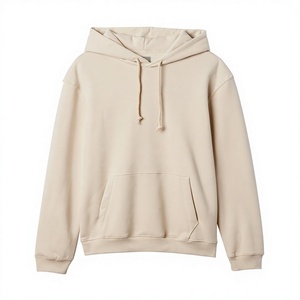 Sudadera con Capucha Personalizable de Punto Grueso Ecológico, Unisex, Corte Regular, Cuello con Capucha, Casual, con Botones, para Otoño - Product Image 1