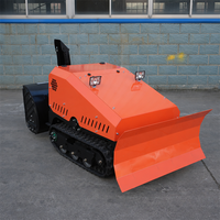 Souffleuse à neige électrique télécommandée robuste certifiée CE, alimentée par batterie, pour neige profonde de 100 cm, balayeuse à neige pour ferme et ranch