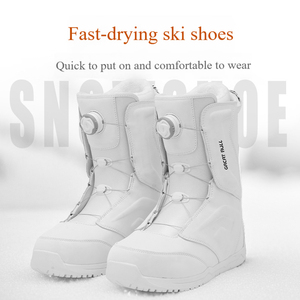 Bottes de ski imperméables d'hiver à port rapide pour hommes et femmes chaussures de <span class=keywords><strong>snowboard</strong></span> pour la sculpture de parc <span class=keywords><strong>Freestyle</strong></span> tout usage chaud - Product Image 5