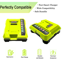 Cargador de Batería Rápido de 40V 2A 80W para Taladro Eléctrico, Atornillador de Impacto, Martillo Perforador