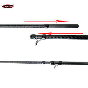 TAKEDO-<span class=keywords><strong>Canne</strong></span> à pêche en fibre de carbone, CC68MH-6 FUJI, pour moulinet, surf casting, 6 sections - Product Image 4