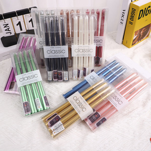 Boxed Electroplated Thread <b>Taper</b> <b>Candles</b> Long Pole Romantic <b>Candles</b> For Wedding Restaurant Home Party Decor - Product Image 1
