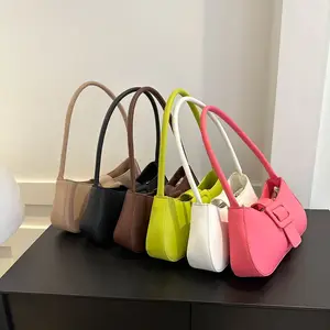 2024 New Designer Handbags Wholesale Fashion Casual Cheap Women's Bag Small Armpit Bag Women