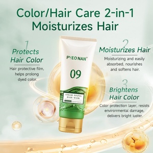Campione Gratuito: Shampoo e Balsamo Biologico Lisciante al Cocco con Ingredienti Naturali Senza Solfati, Proteggi Colore - Product Image 2