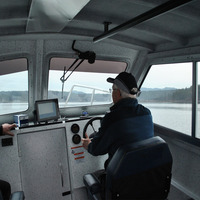 Bateau à moteur hors-bord en aluminium de 18 pieds, cabine de pêche, bateau en aluminium, soudé, à vendre, 2022