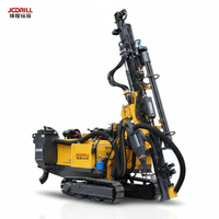 Foreuse de chantier Jc660 avec cabine d'opérateur, changement automatique de tige et collecteur de poussière pour roches dures