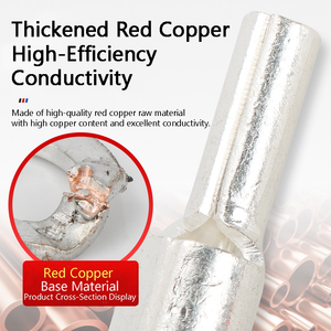 Bloc de bornes à sertir à froid plaqué argent Phoenix <span class=keywords><strong>IT1</strong></span>/1.5-2/3/5/4/6/30 broches, connecteur à raccordement rapide, nez en cuivre - Product Image 5