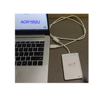 Escritor de Etiquetas NFC ACR1552U con Emulación de Teclado, Protocolo USB CCID PC/SC ISO 7816 14443 15693, 13.56MHz, ABS