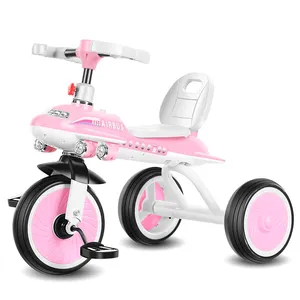 Triciclo Para Bebes Outdoor 3 Wheel Kids Toddler Tricycle Baby Balance Bike Ride-on Toys Trikes For Toddlers 2.5 to 5 Year Old