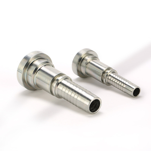 Raccord <span class=keywords><strong>hydraulique</strong></span> droit <span class=keywords><strong>haute</strong></span> <span class=keywords><strong>pression</strong></span> 6000 PSI Code 62, surface zinguée pour <span class=keywords><strong>tuyauterie</strong></span> d'équipement de construction - Product Image 6