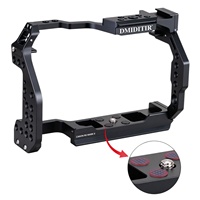 Cage pour appareil photo R6 Mark II, entièrement en aluminium, compatible avec la prise de vue horizontale et verticale, multi-interface