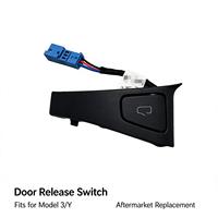 Sakelar Pelepas Pintu Dalam Mobil Tombol Kontrol Pegangan Pintu Pengganti Aftermarket Cocok untuk Model 3/Y OE 1094956 1094957